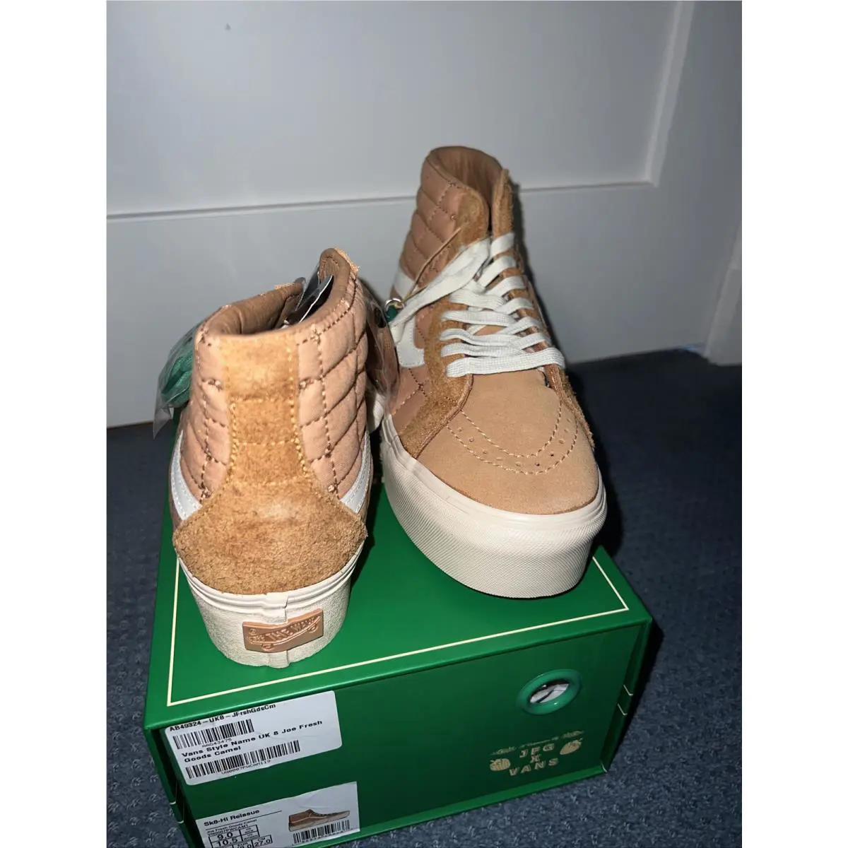 Vans shoes - VANS SK8 - VN0007PWCAM - Beige 3