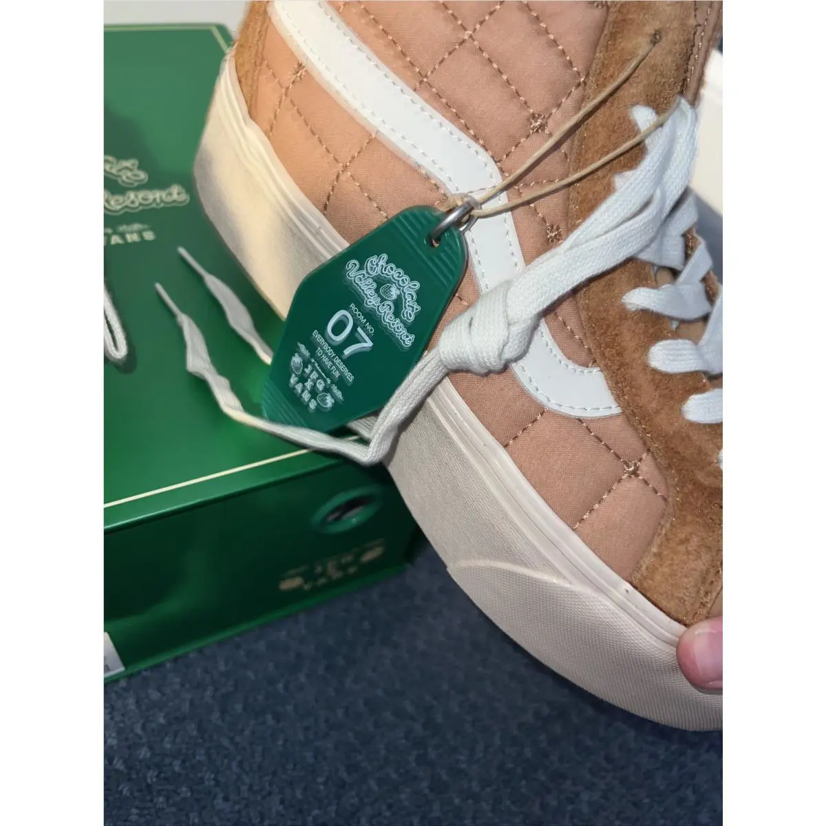 Vans shoes - VANS SK8 - VN0007PWCAM - Beige 7