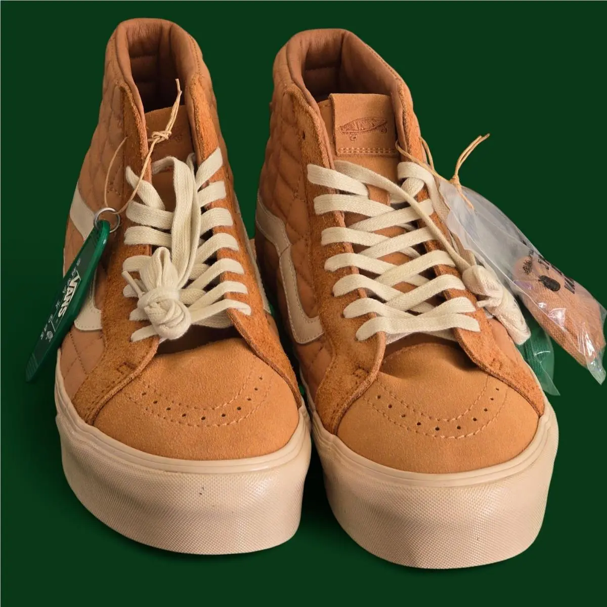 Vans shoes - VANS Sk8-Hi - VN0007PWCAM - Brown 1