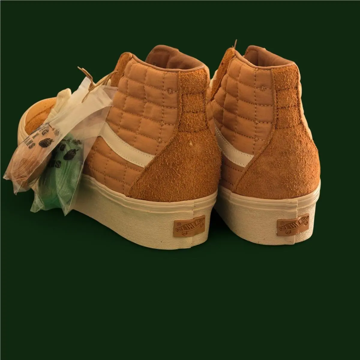 Vans shoes - VANS Sk8-Hi - VN0007PWCAM - Brown 3