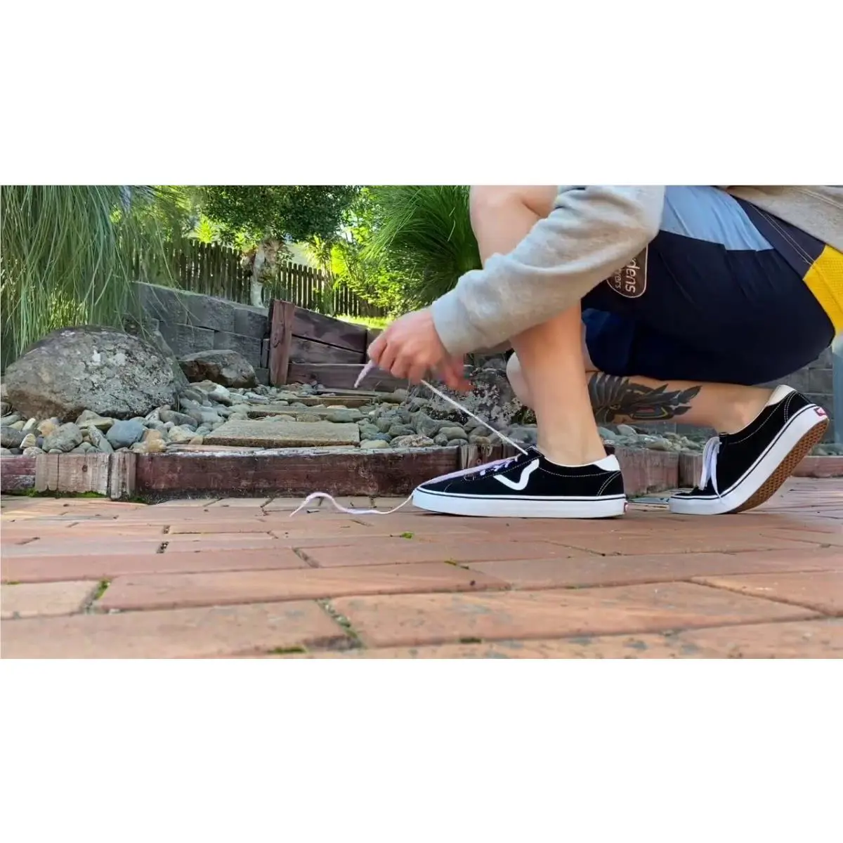 Vans shoes - Vans Sport - Sport - Black, White 2