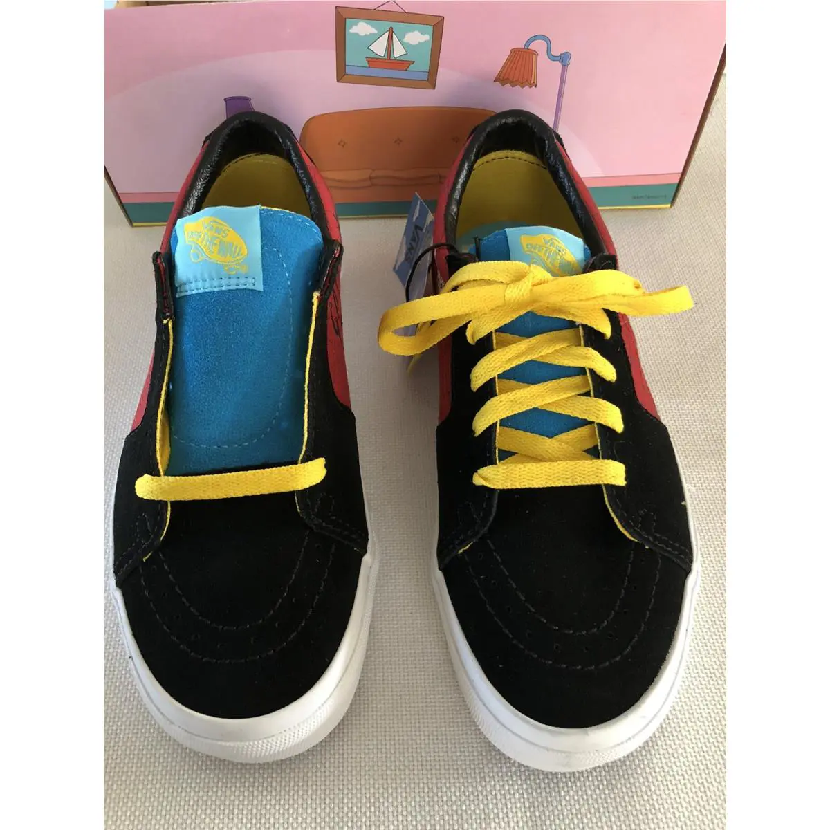 Vans shoes - The Simpsons Sk8-Low El Barto - Black (UPC: 192828701853) 2