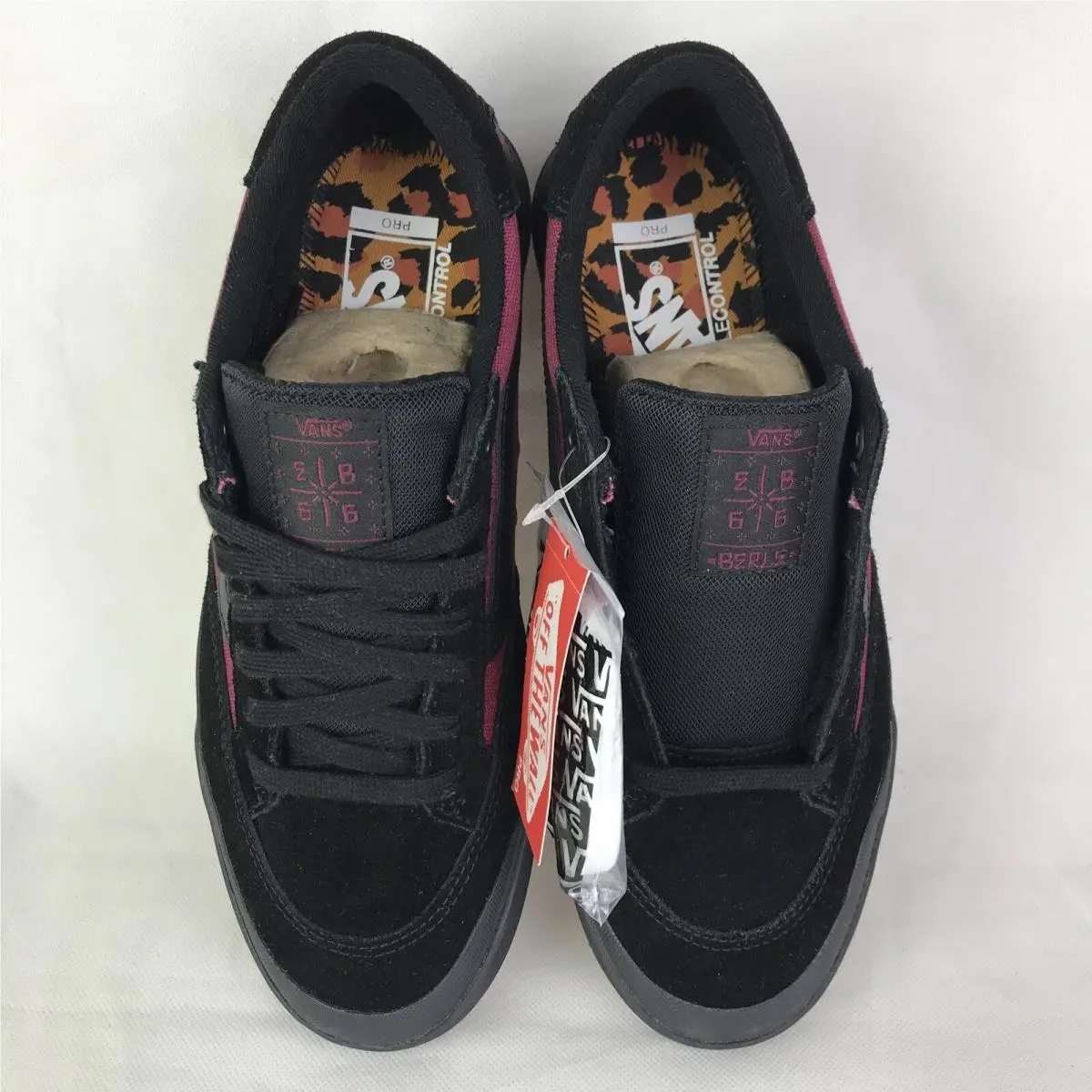 Vans shoes - VANS Berle Pro - Berle Pro - VN0A3WKXSTK - Black / Beet Red (UPC: 0772259475044) 2
