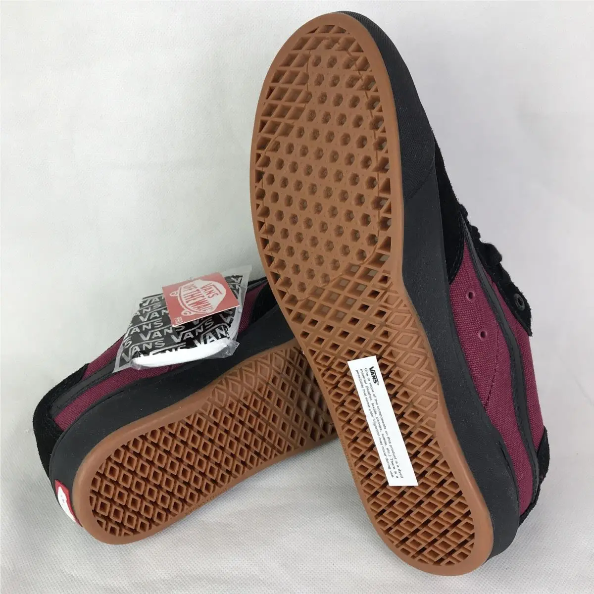 Vans shoes - VANS Berle Pro - Berle Pro - VN0A3WKXSTK - Black / Beet Red (UPC: 0772259475044) 3