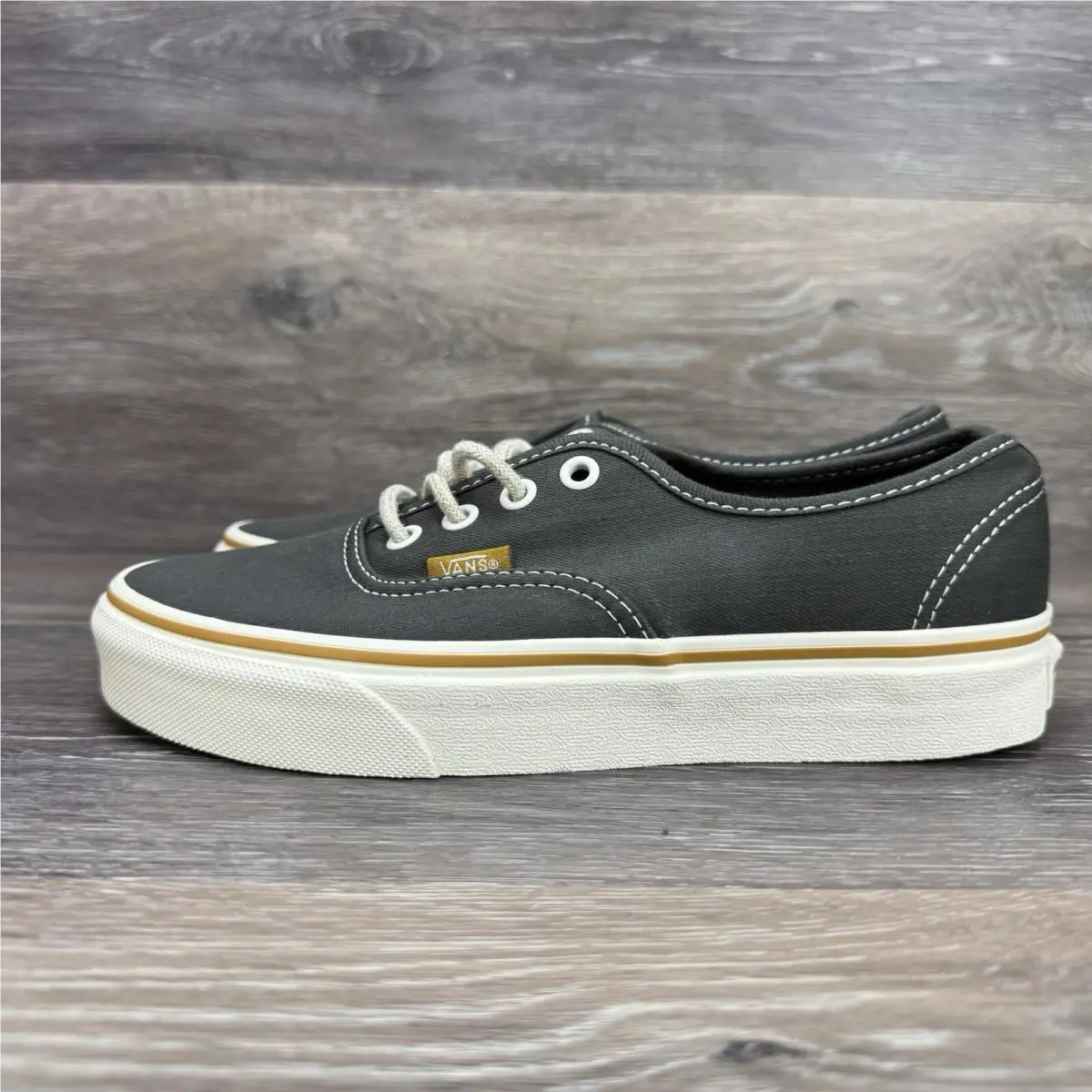 Vans shoes - Embroidered Check Authentic - Embroidered Check Authentic - VN0009PVBKP - Black 3