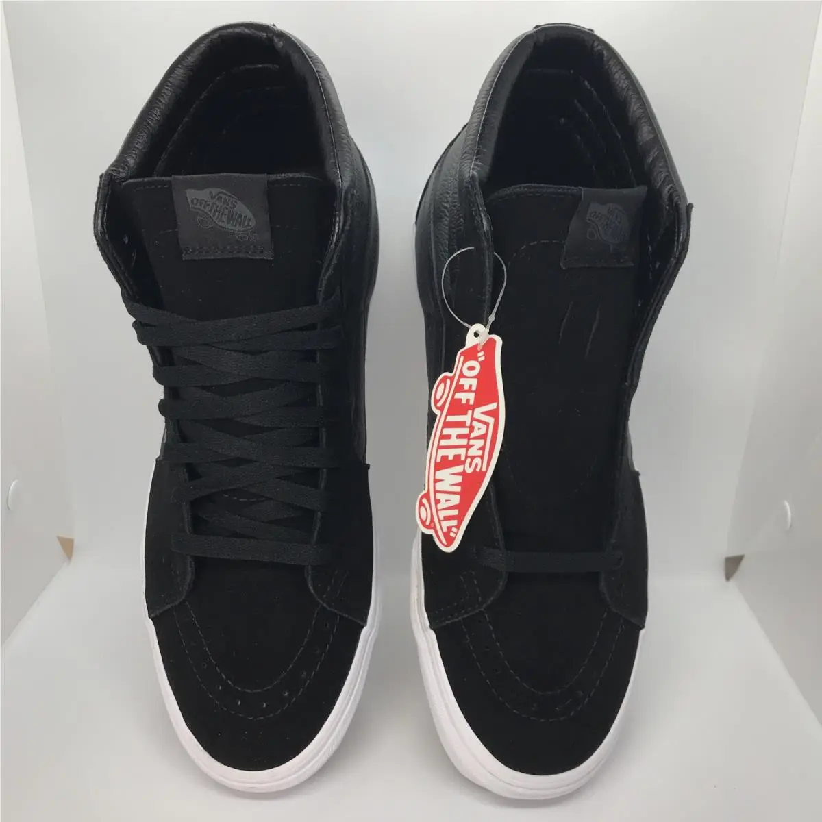 Vans shoes - VANS Sk8 Hi - 0A4U3C2P9 - Black Gray Grey White (UPC: 0194901296775) 2