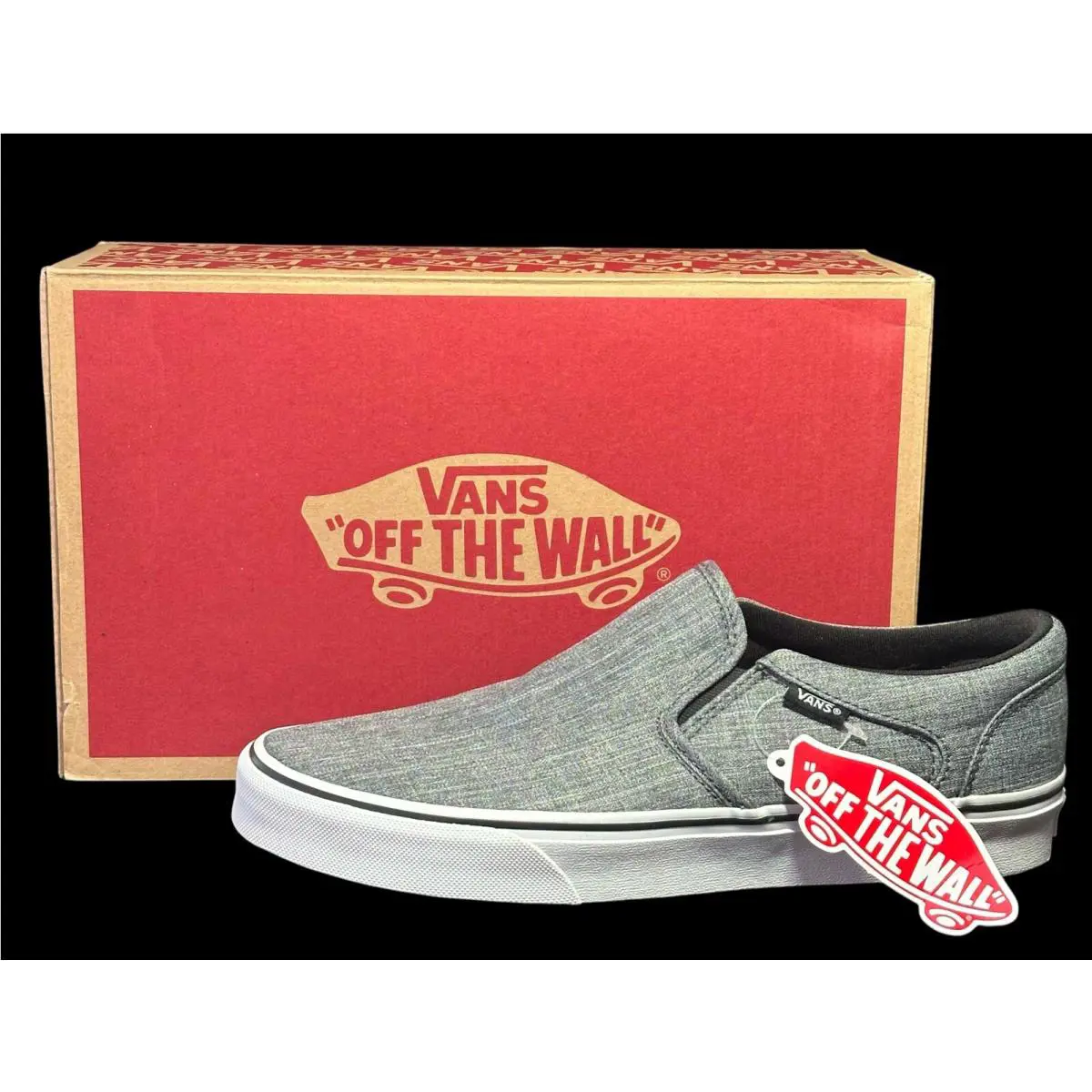 Vans shoes - VANS Off The Wall - Off The Wall - 400637259 - Black/White (UPC: 191475754298) 9