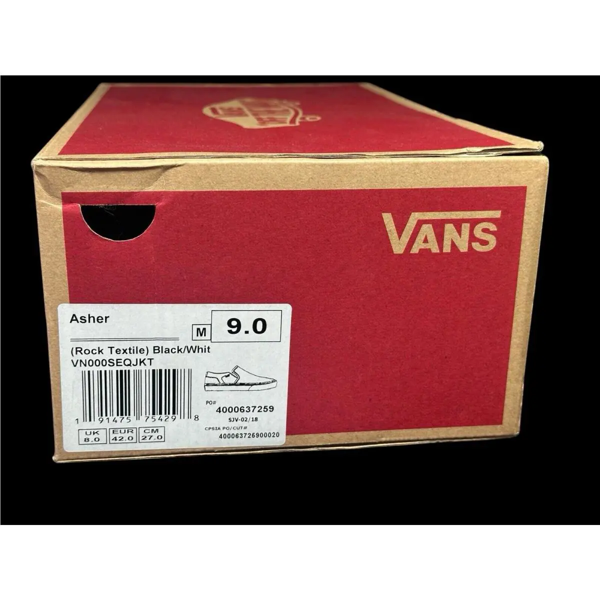 Vans shoes - VANS Off The Wall - Off The Wall - 400637259 - Black/White (UPC: 191475754298) 13