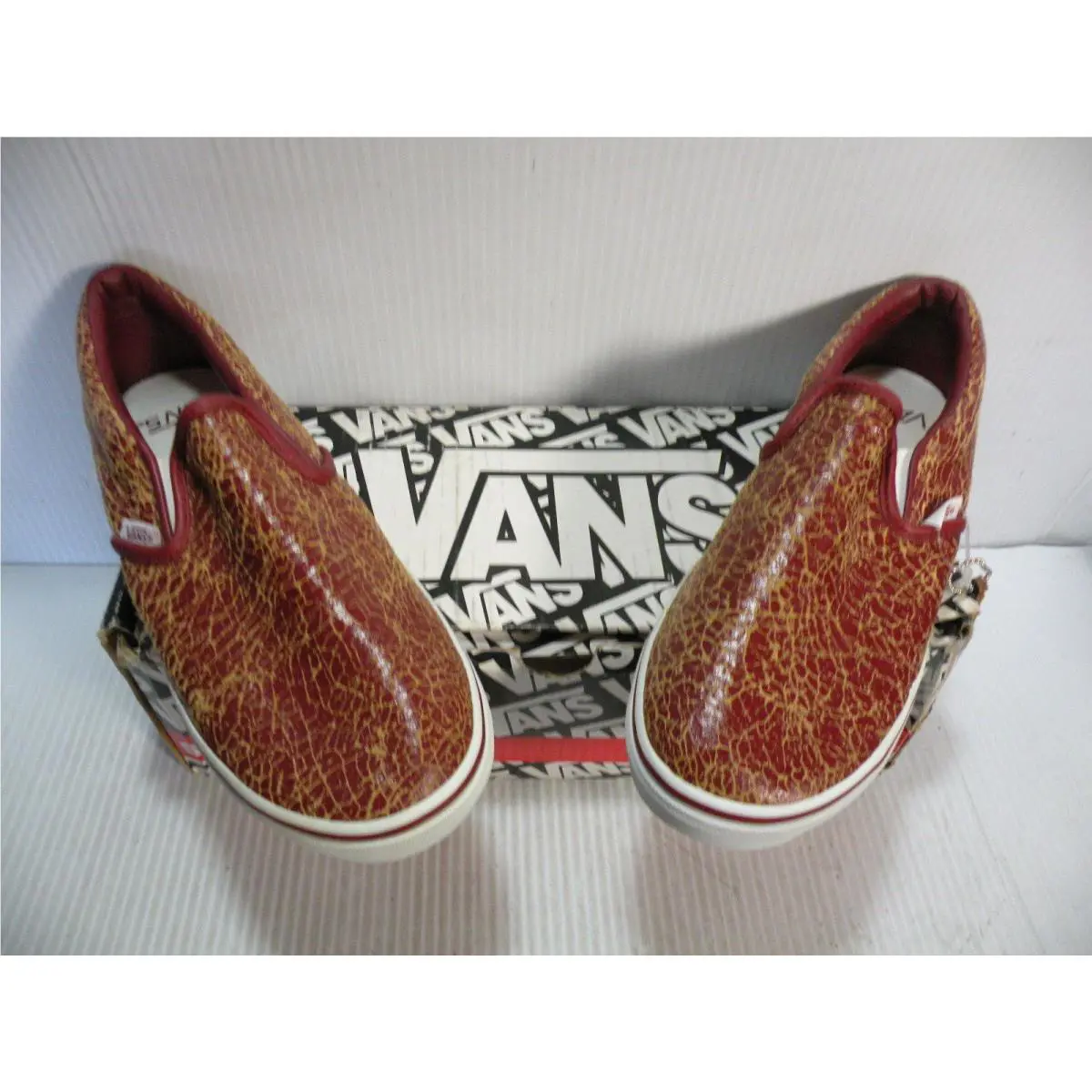 Vans shoes - BURGUNDY / TAN 0