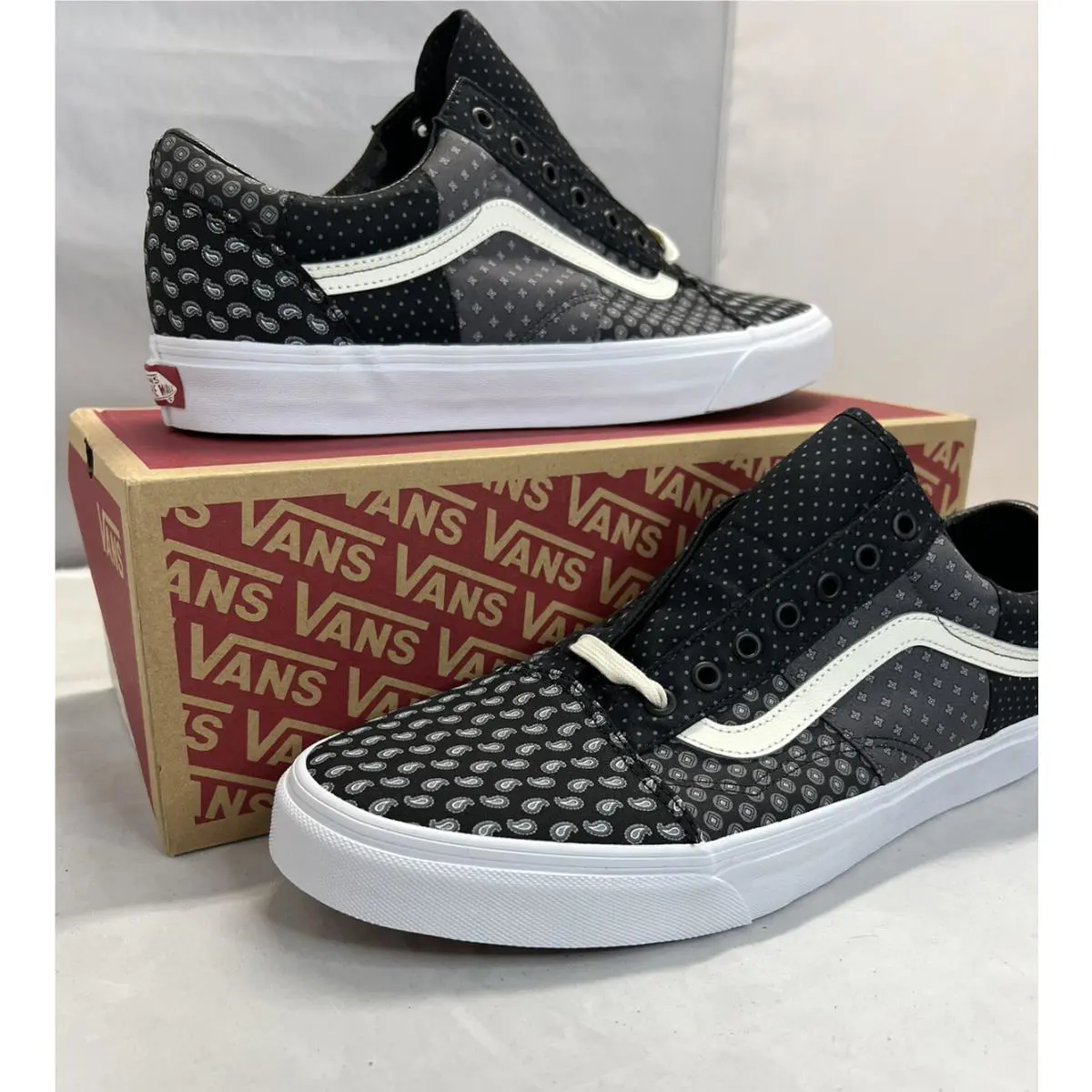 Vans shoes - VANS Off The Wall - Off The Wall - Black White (UPC: 0195439363120) 0