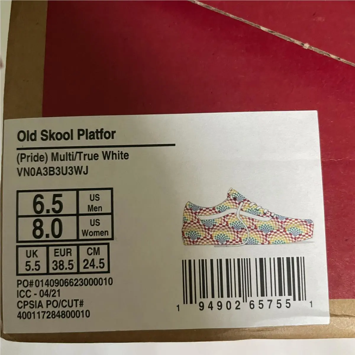 Vans shoes - VANS Old Skool - Old Skool - Multicolor 6