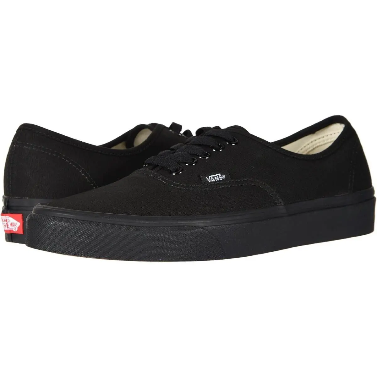 Vans Z1572 Mens Black Canvas Lace-up Skate Shoes 11 M