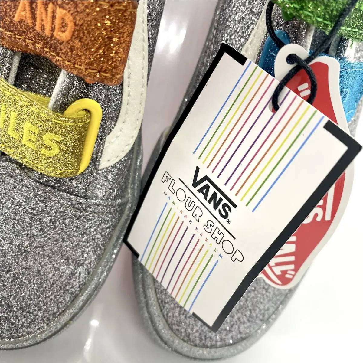 Vans shoes - Vans Flour - Flour - Limited Edition - Multicolor 5