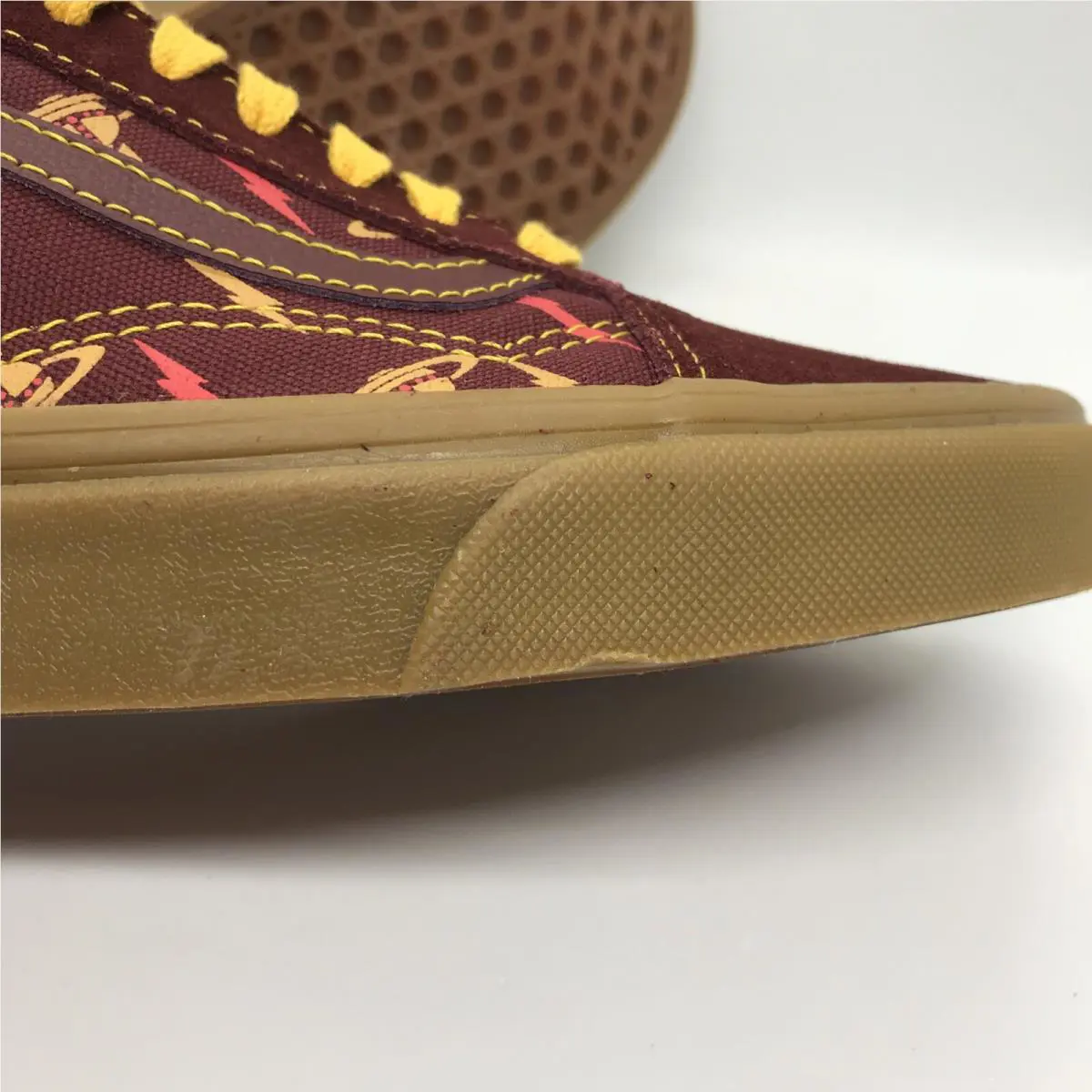 Vans shoes - VANS Old Skool - Old Skool - VN0A4BV5VZP - Maroon / Gum (UPC: 0193394055852) 4
