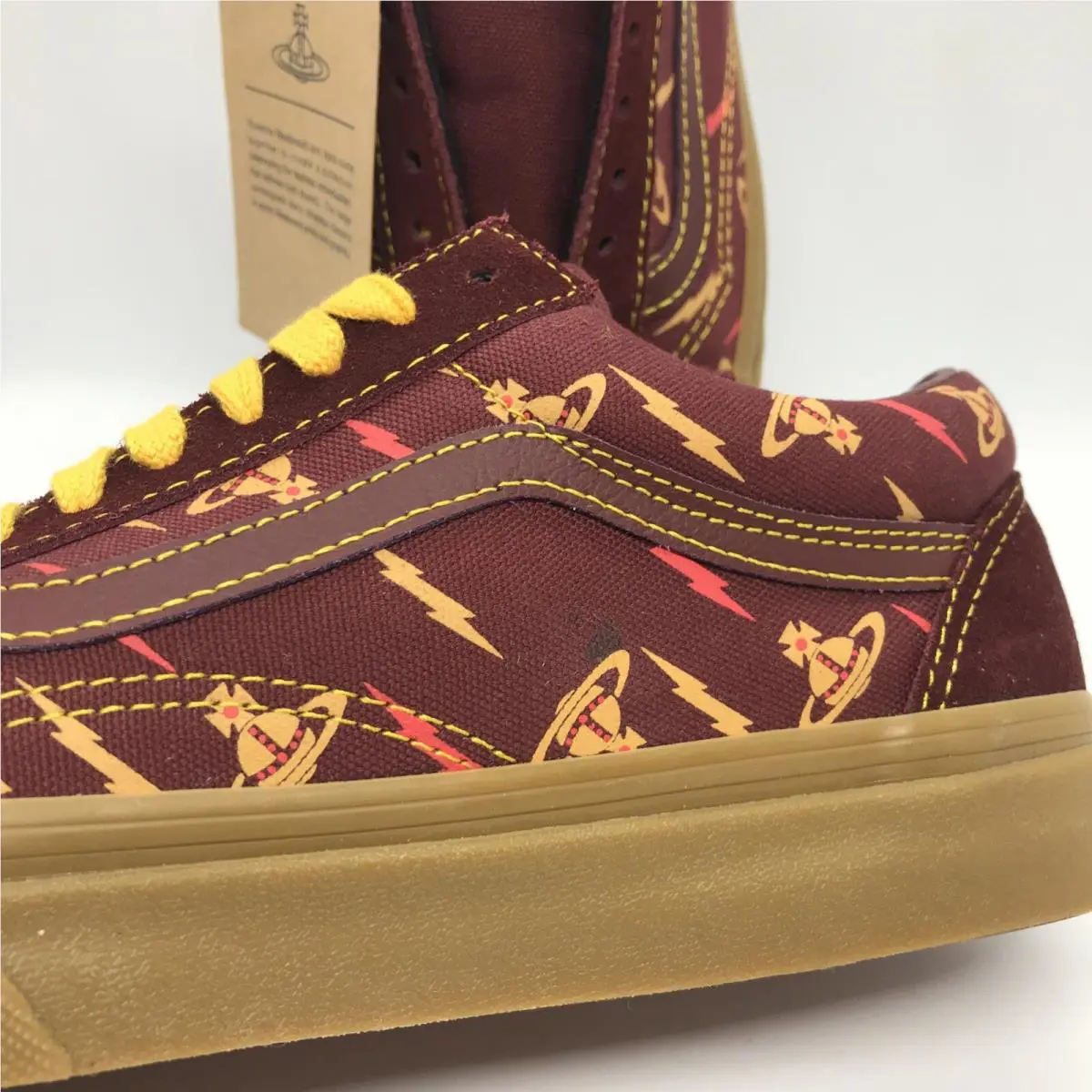 Vans shoes - VANS Old Skool - Old Skool - VN0A4BV5VZP - Maroon / Gum (UPC: 0193394055852) 5