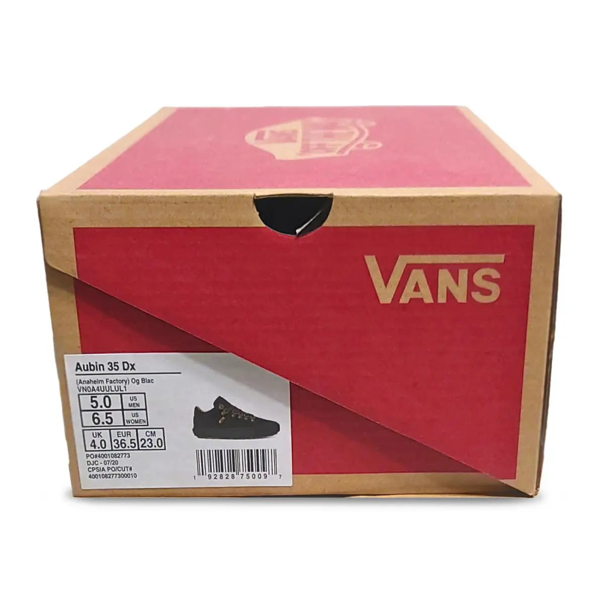 Vans shoes - Aubin 35 DX - Aubin - VN0A4UULUL11 - Black (UPC: 192828750097) 9