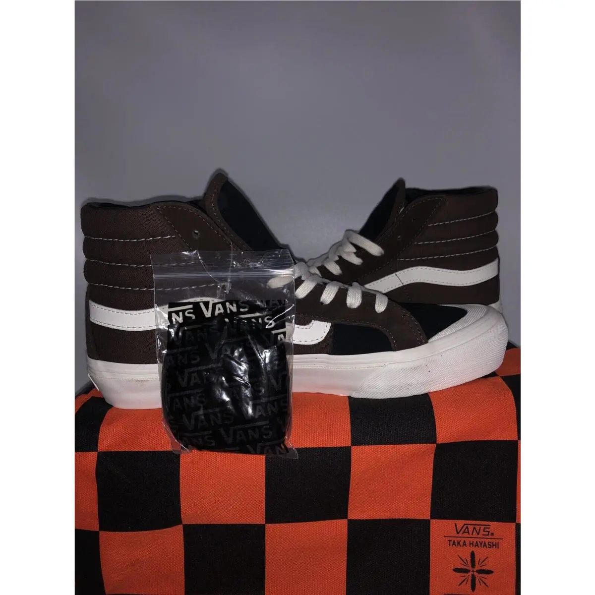 Vans shoes - Vans Sk8-Hi - Brown 1