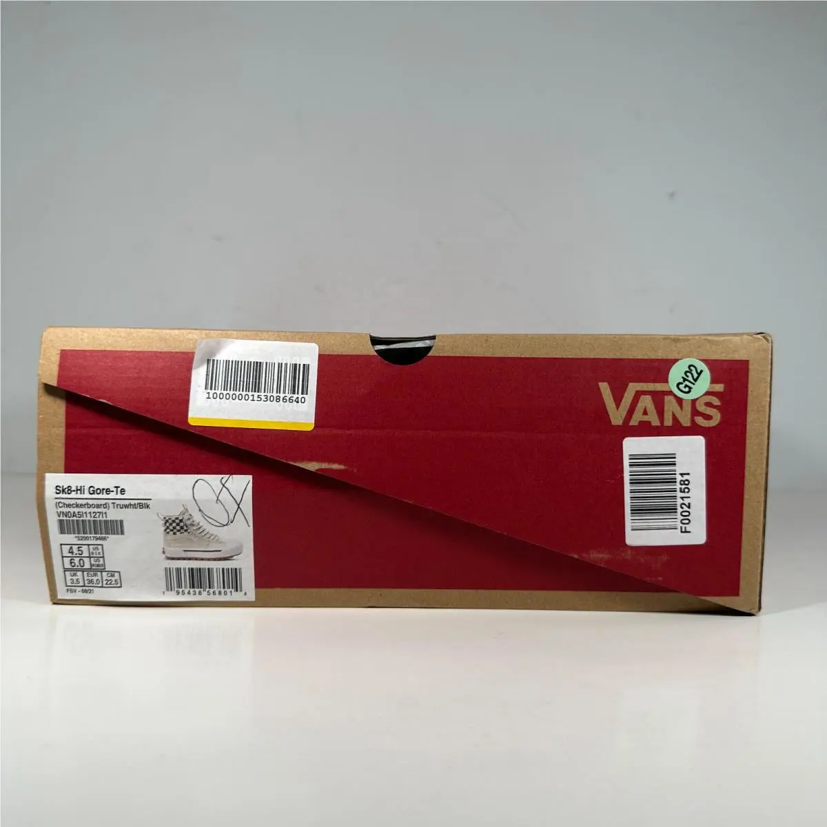 Vans shoes - Vans Sk8-Hi Gore-Tex MTE-3 Checkerboard - White 9