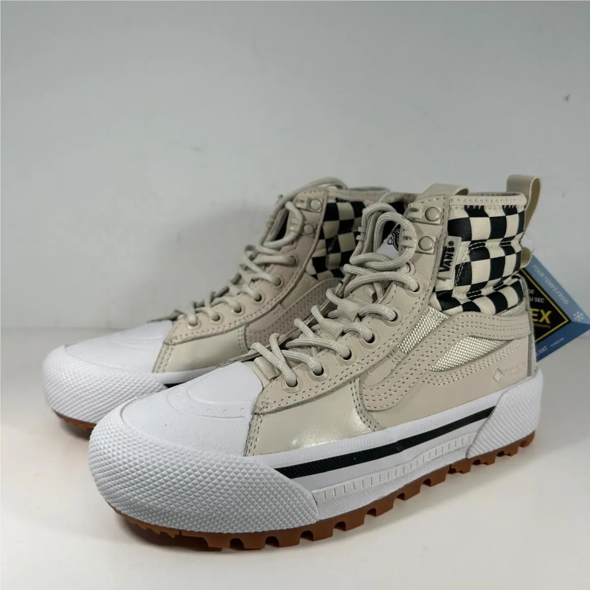 Vans shoes - Vans Sk8-Hi Gore-Tex MTE-3 Checkerboard - White 0