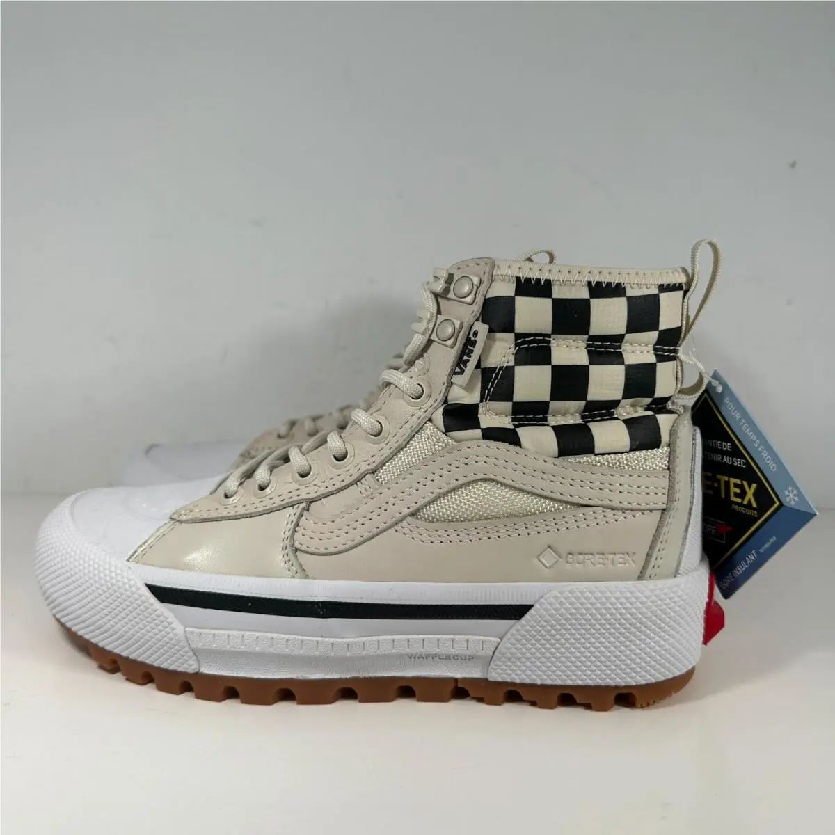 Vans shoes - Vans Sk8-Hi Gore-Tex MTE-3 Checkerboard - White 1