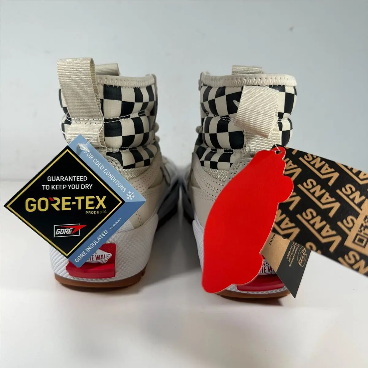 Vans shoes - Vans Sk8-Hi Gore-Tex MTE-3 Checkerboard - White 3