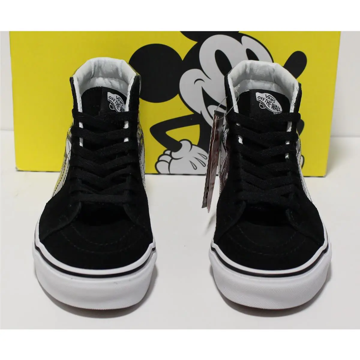 Vans shoes - SK8 Hi - True White/Black 0