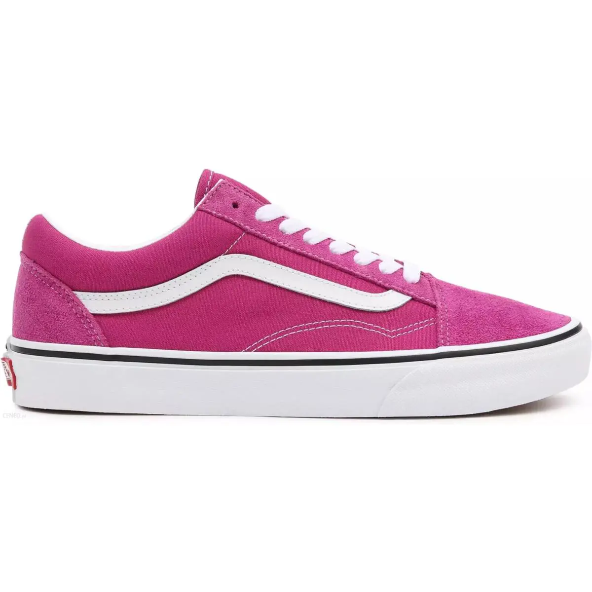Vans shoes - VANS Old Skool - Old Skool - Fuchsia Red/True White 2