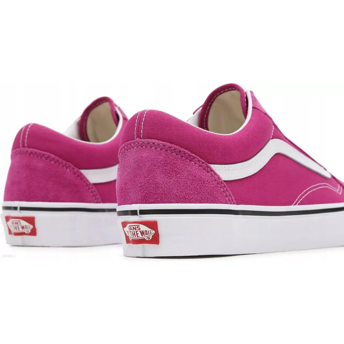 Vans shoes - VANS Old Skool - Old Skool - Fuchsia Red/True White 5