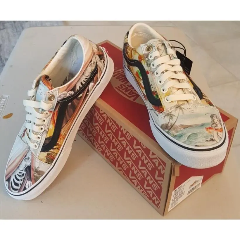 Vans Men’s Otw Gallery Old Skool N. Kostechko Shoes Sneakers Size 8