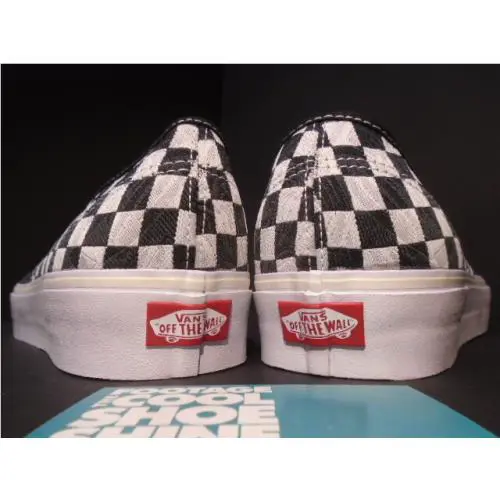 Vans shoes - Vans Authentic Jacquard - Authentic Jacquard - VN0A38EUN7X - Black 6