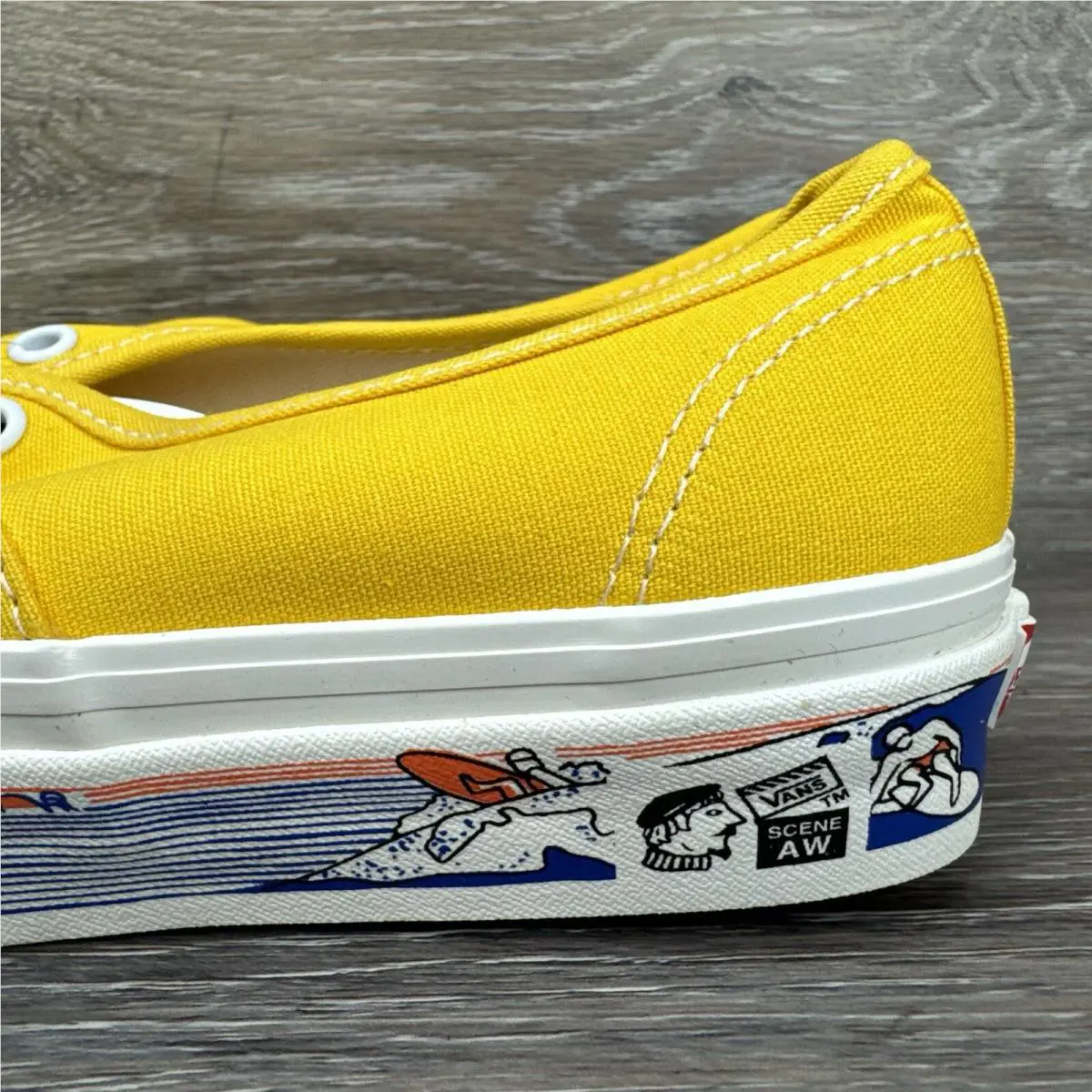 Vans shoes - VANS Authentic 44 DX - Authentic - VN0A54F241Q - Yellow 8