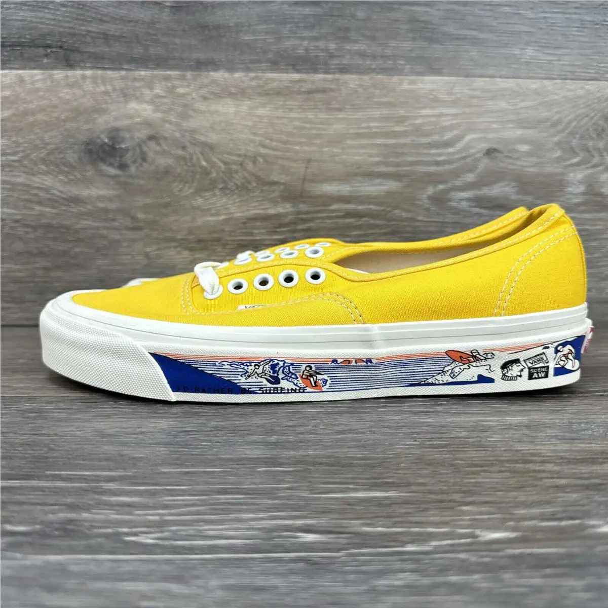 Vans shoes - VANS Authentic 44 DX - Authentic - VN0A54F241Q - Yellow 9