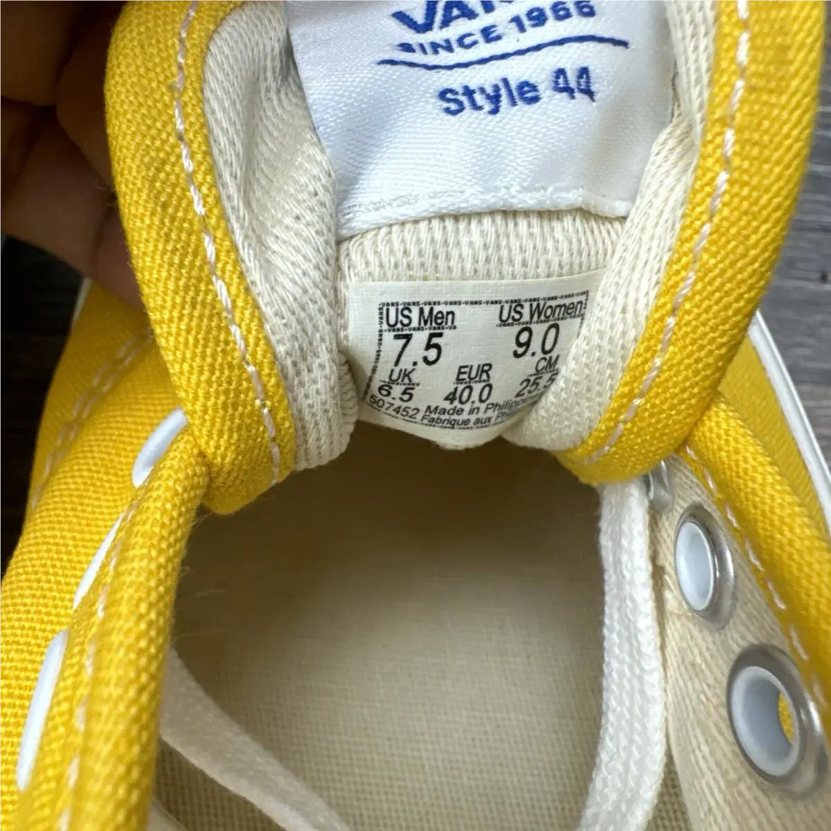 Vans shoes - VANS Authentic 44 DX - Authentic - VN0A54F241Q - Yellow 13