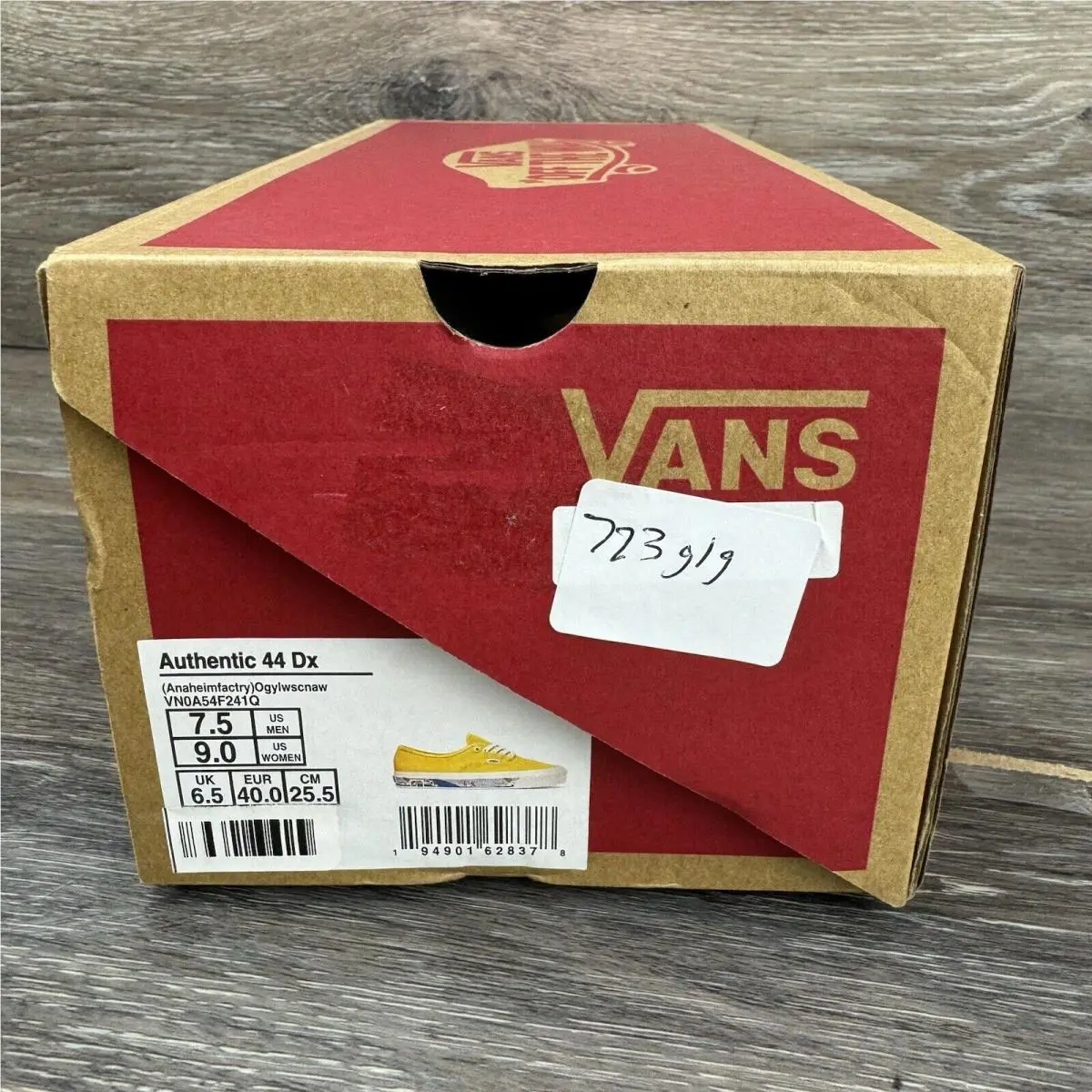 Vans shoes - VANS Authentic 44 DX - Authentic - VN0A54F241Q - Yellow 16