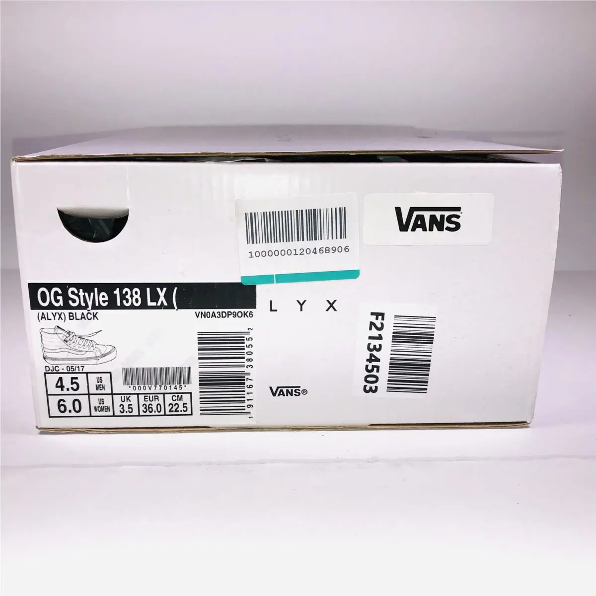 Vans shoes - Vans Og Style 138 - Style - VN0A3DP9OK6 - Black, Manufacturer: Black (UPC: 191167380552) 9