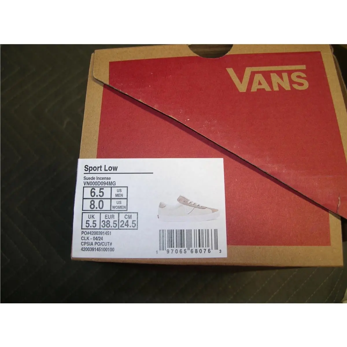 Vans shoes - Vans Sport Low - Sport Low - VN000D094MG - Incense (UPC: 197065680763) 0