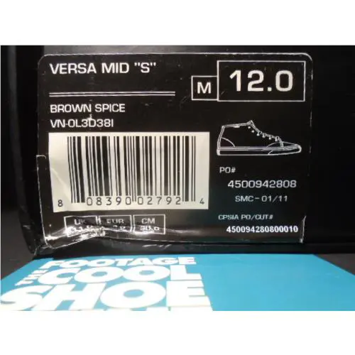 Vans shoes - Vans Versa Mid S - Versa Mid - Brown 8