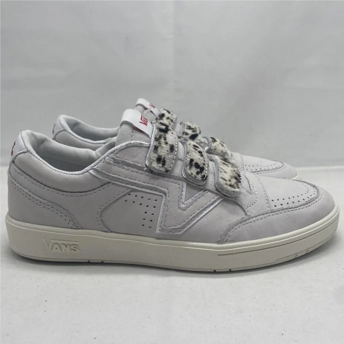Vans shoes - Lowland CC V - Lowland - VN0A5DY842N - White / Red / Pony, Manufacturer: White / Pony (UPC: 0194905678331) 0