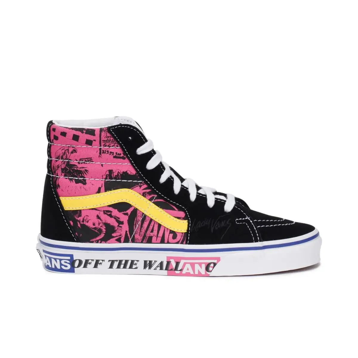 Vans SK8-Hi Lady Vans Azalea Pink True White Women Sneakers Sz 6