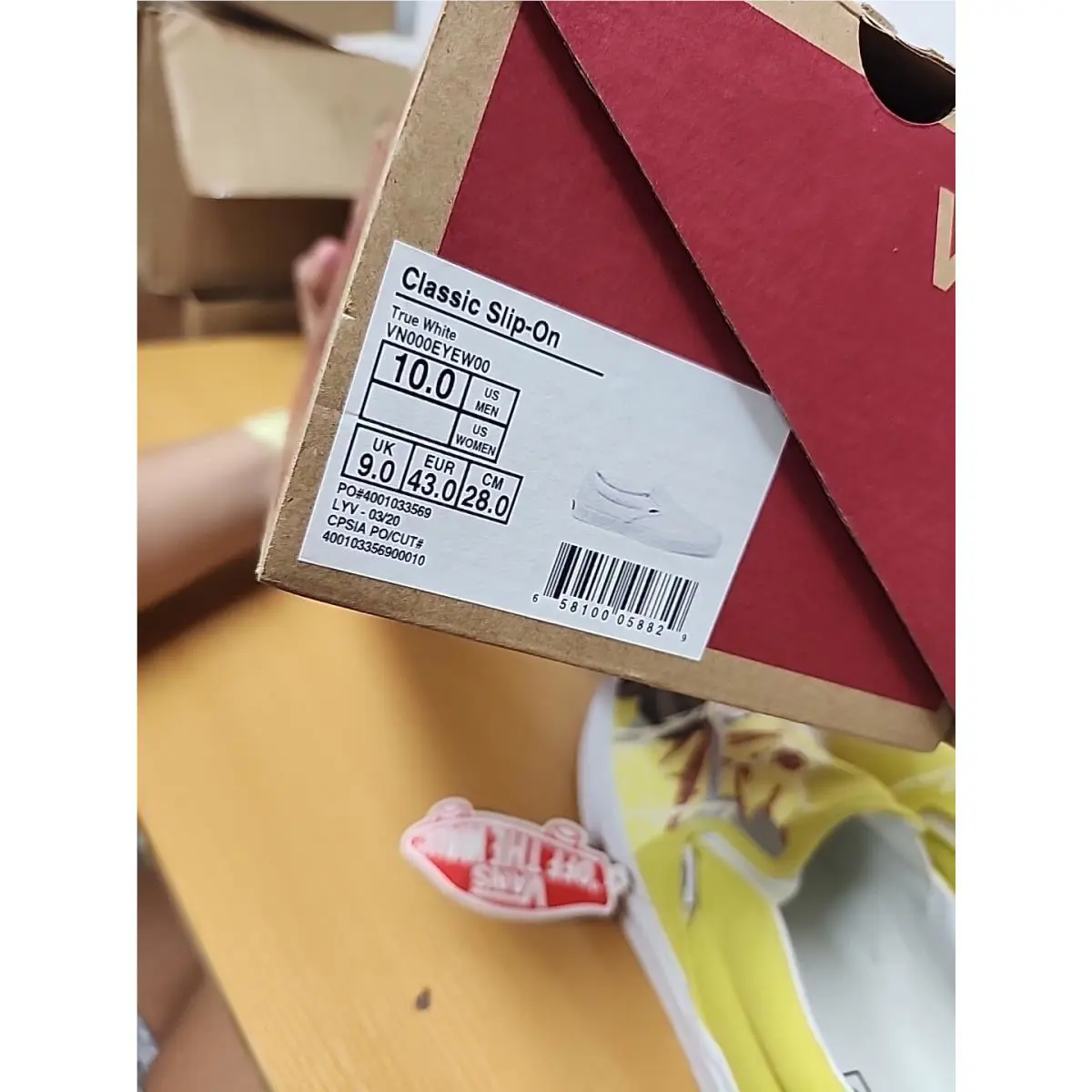 Vans shoes - VANS Slip On - Slip - Multicolor 9