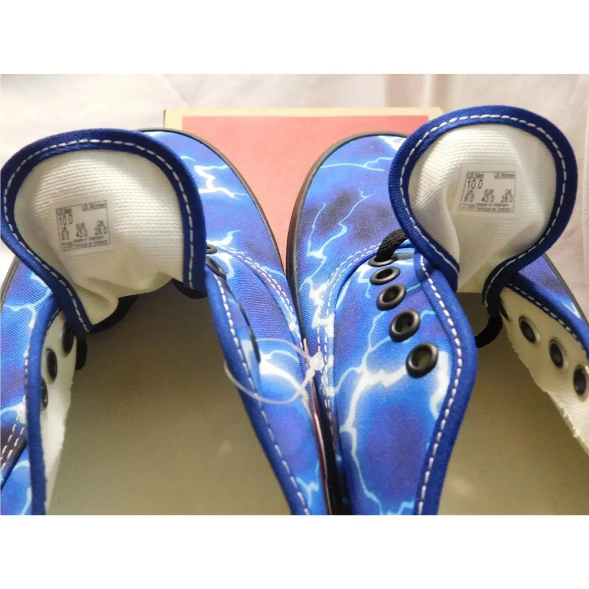 Vans shoes - VANS Authentic - Authentic - VN0A5HZS9FT - Blue 3