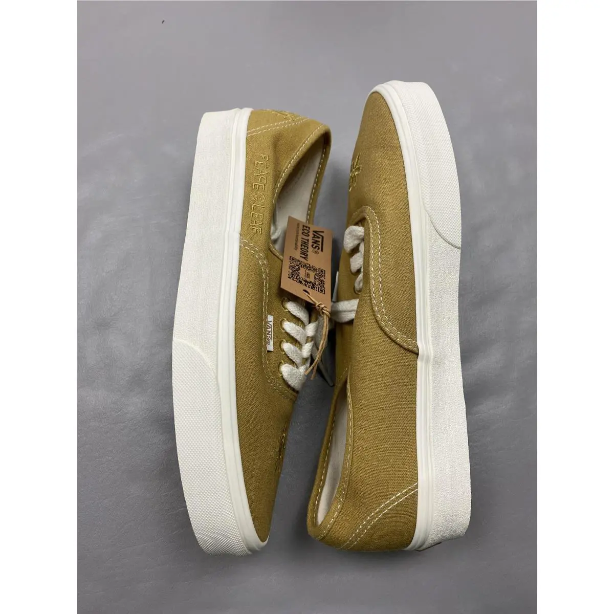 Vans shoes - Vans Authentic (Eco Theory) - Authentic Eco Theory - VN0A5KRDASW - Gold 3