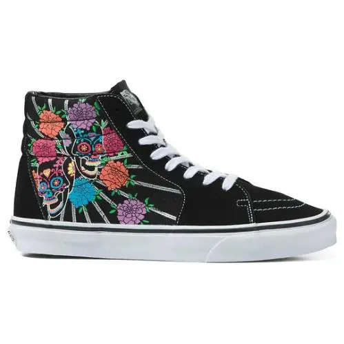 Vans shoes - BLACK SKULL PRINT - 