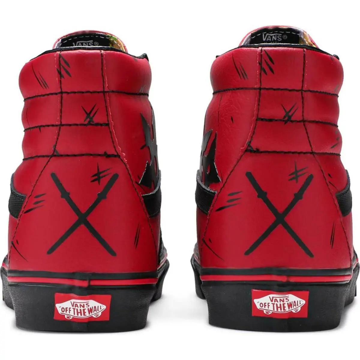 Vans shoes - Vans Sk8-Hi Deadpool - Deadpool - Black 1