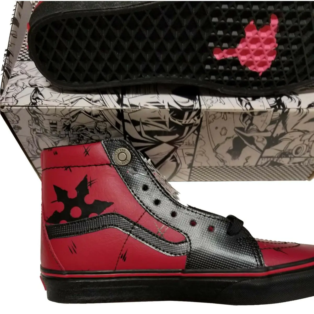 Vans shoes - Vans Sk8-Hi Deadpool - Deadpool - Black 0