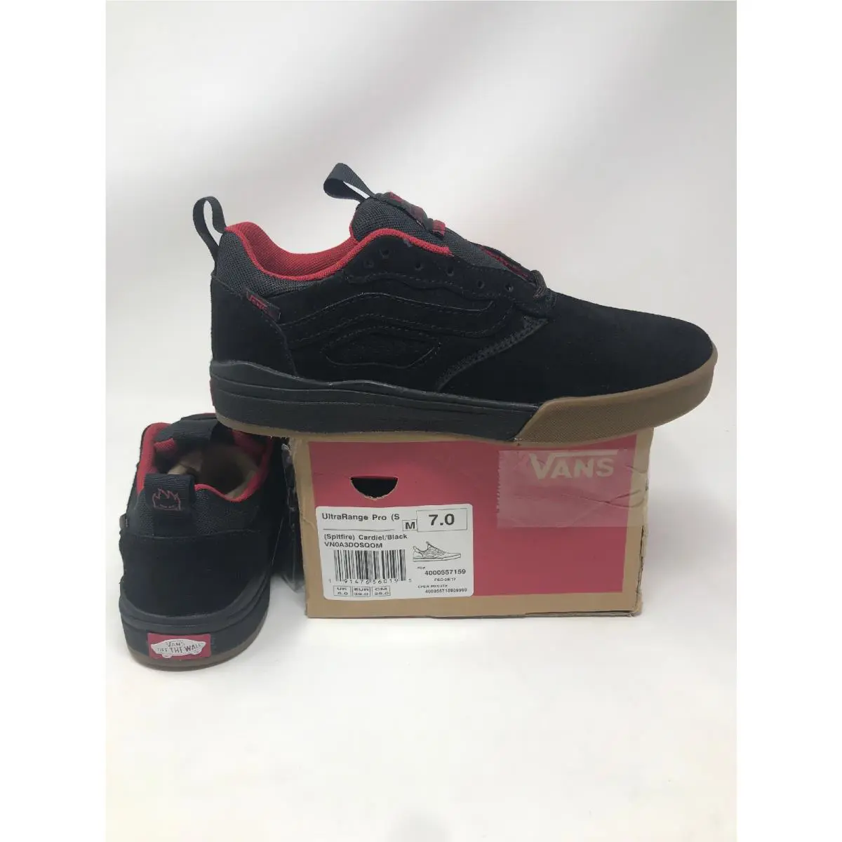 Vans shoes - VANS UltraRange Pro - UltraRange Pro - Black / Red, Manufacturer: Cardiel / Black 4