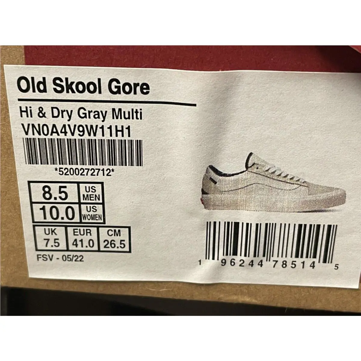 Vans shoes - VANS Vault - Vault - Gray 6
