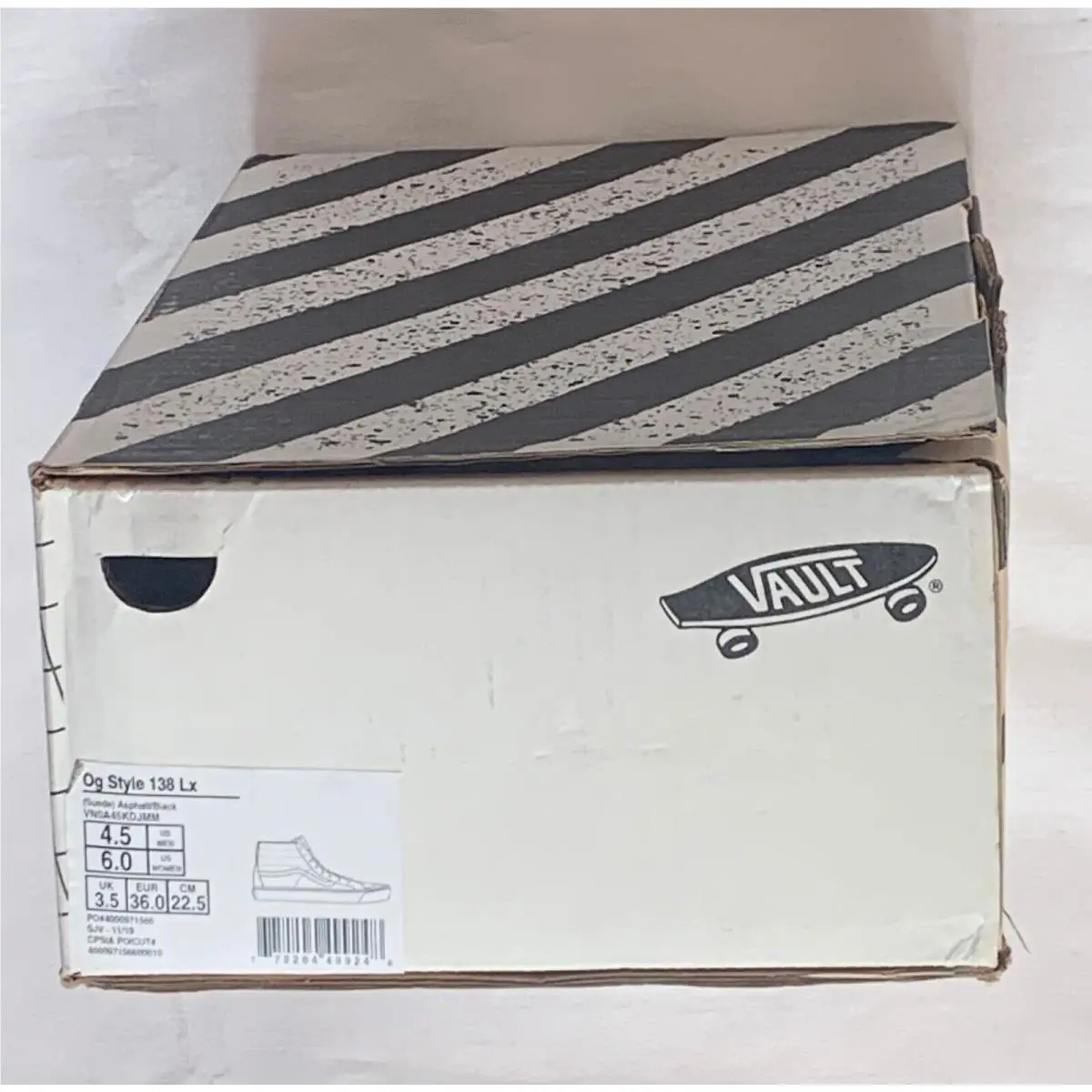 Vans shoes - VANS OG Style - Style - VN0A45KDJMM - ASPHALT/BLACK 10