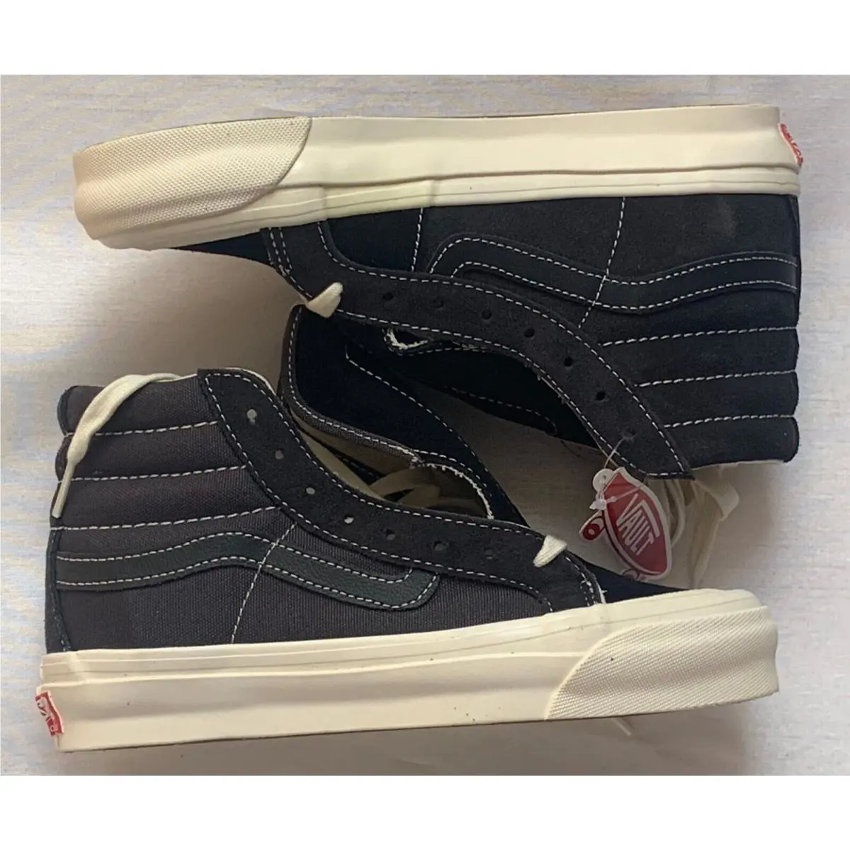 Vans shoes - VANS OG Style - Style - VN0A45KDJMM - ASPHALT/BLACK 8