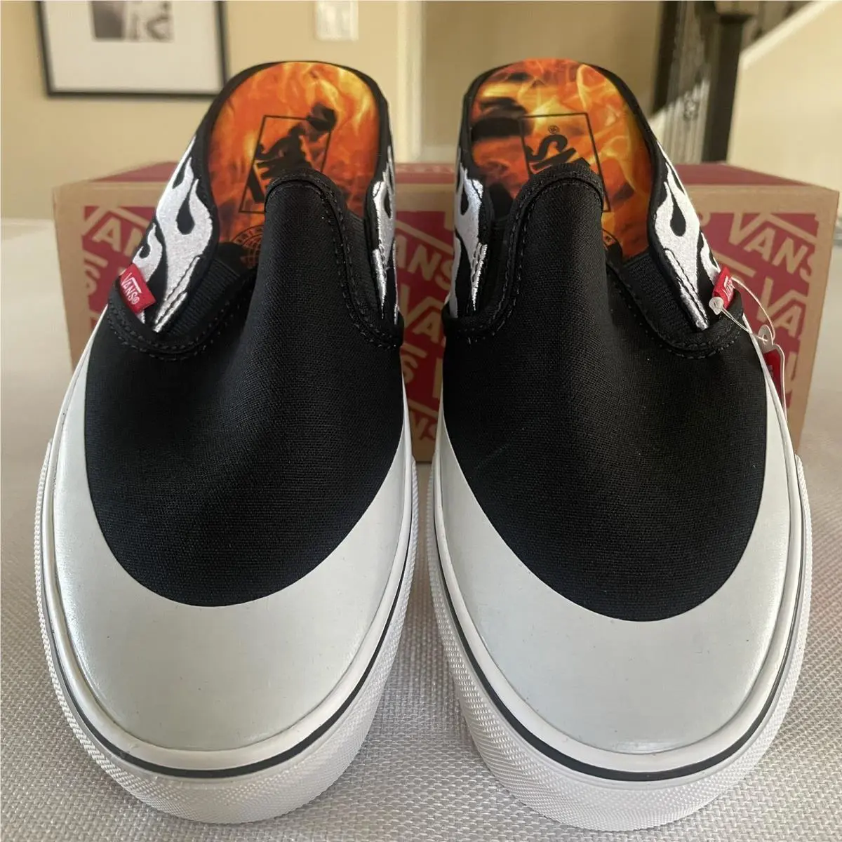 Vans shoes - VANS Slip-On - Black 4